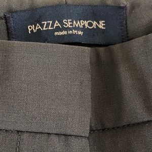 Piazza Sempione High Waist Wide Leg Pants